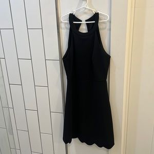 Black halter top size small dress.